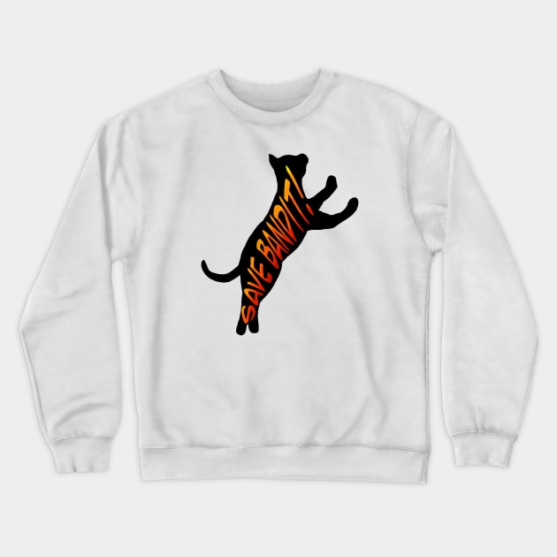 Save bandit Crewneck Sweatshirt by tothemoons